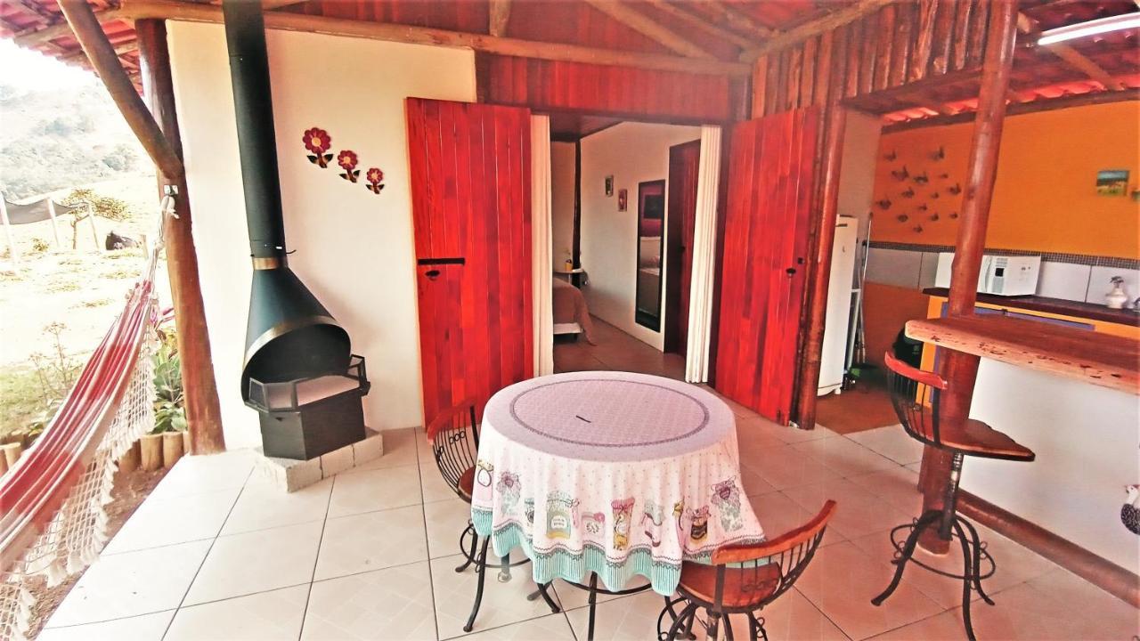Villa Quinta Do Papagaio Pouso Alto Esterno foto