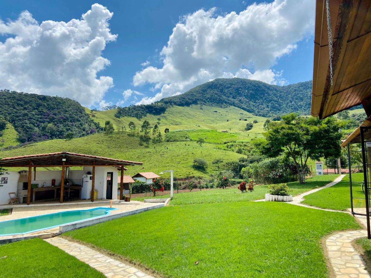 Villa Quinta Do Papagaio Pouso Alto Esterno foto