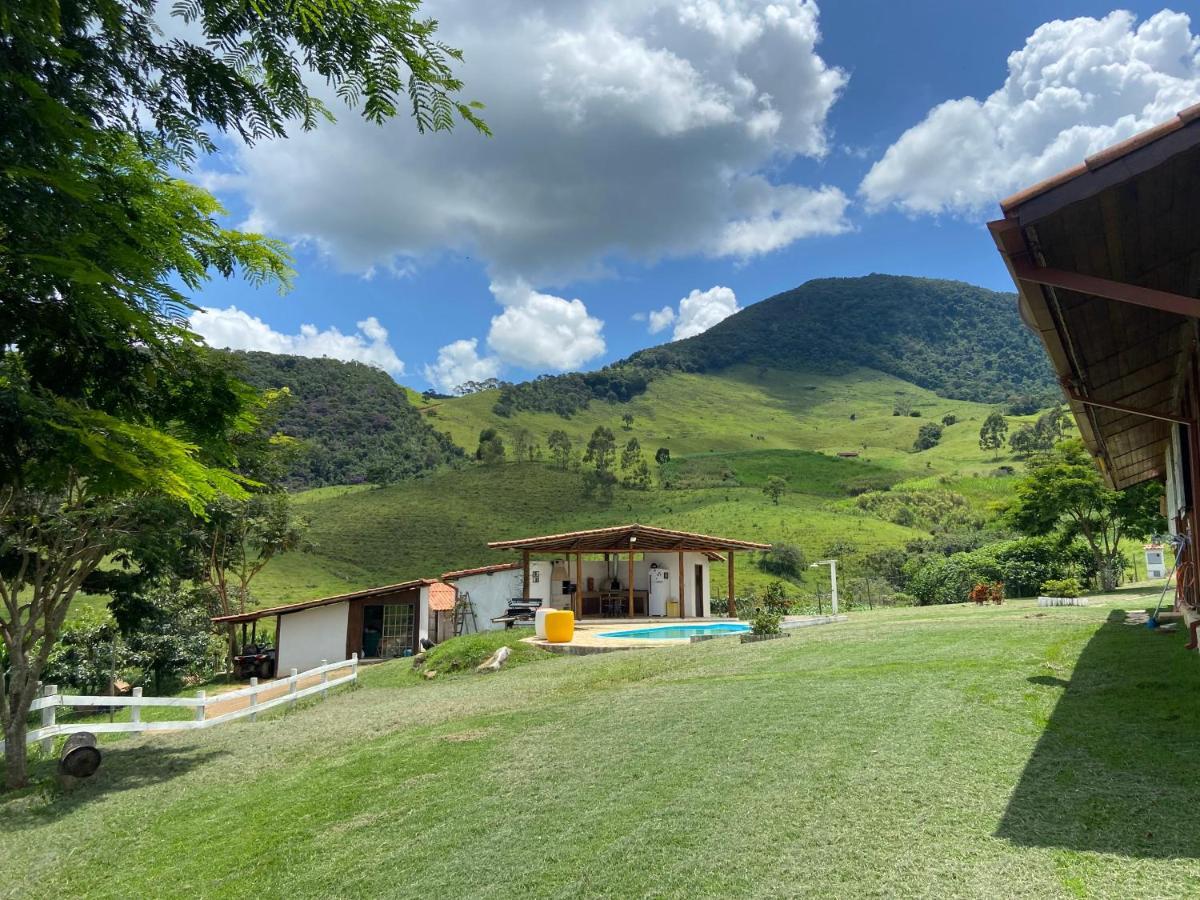 Villa Quinta Do Papagaio Pouso Alto Esterno foto