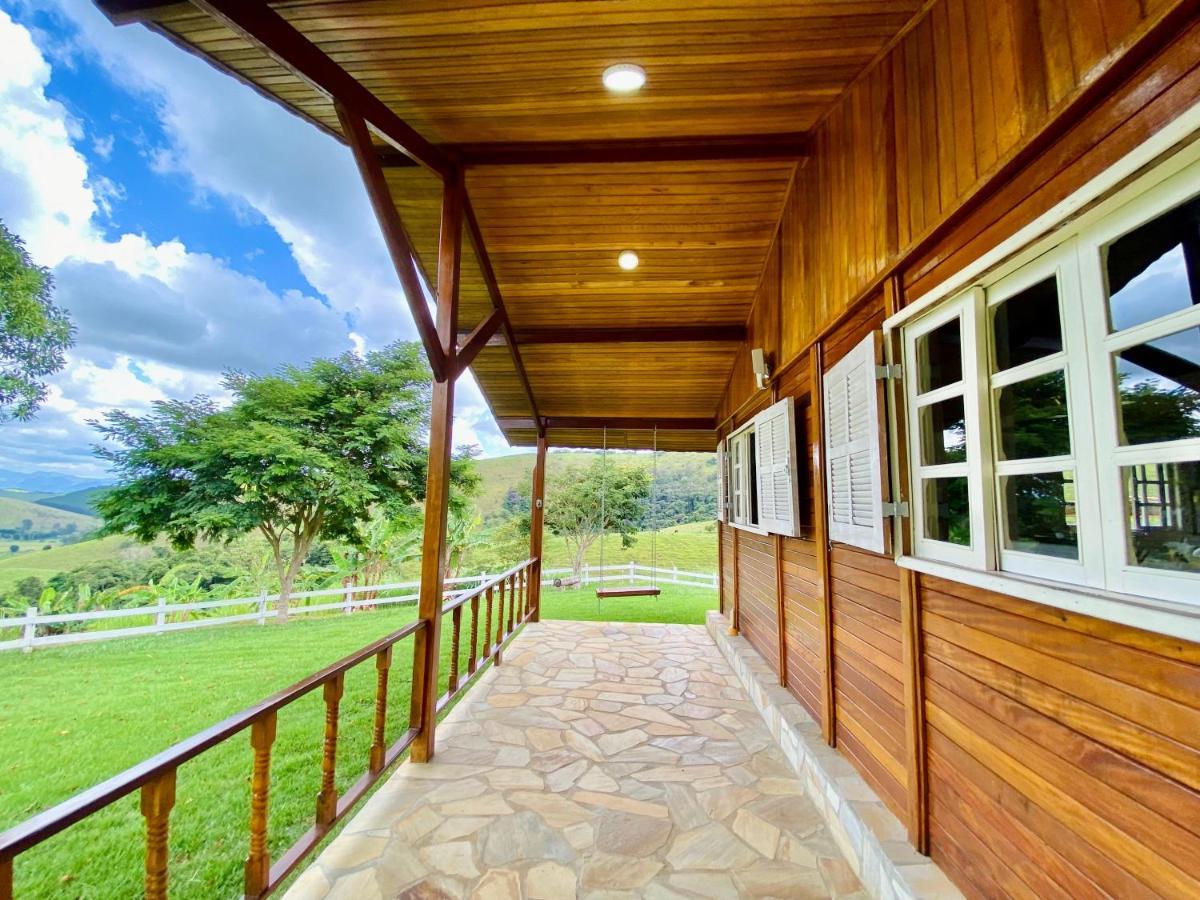 Villa Quinta Do Papagaio Pouso Alto Esterno foto