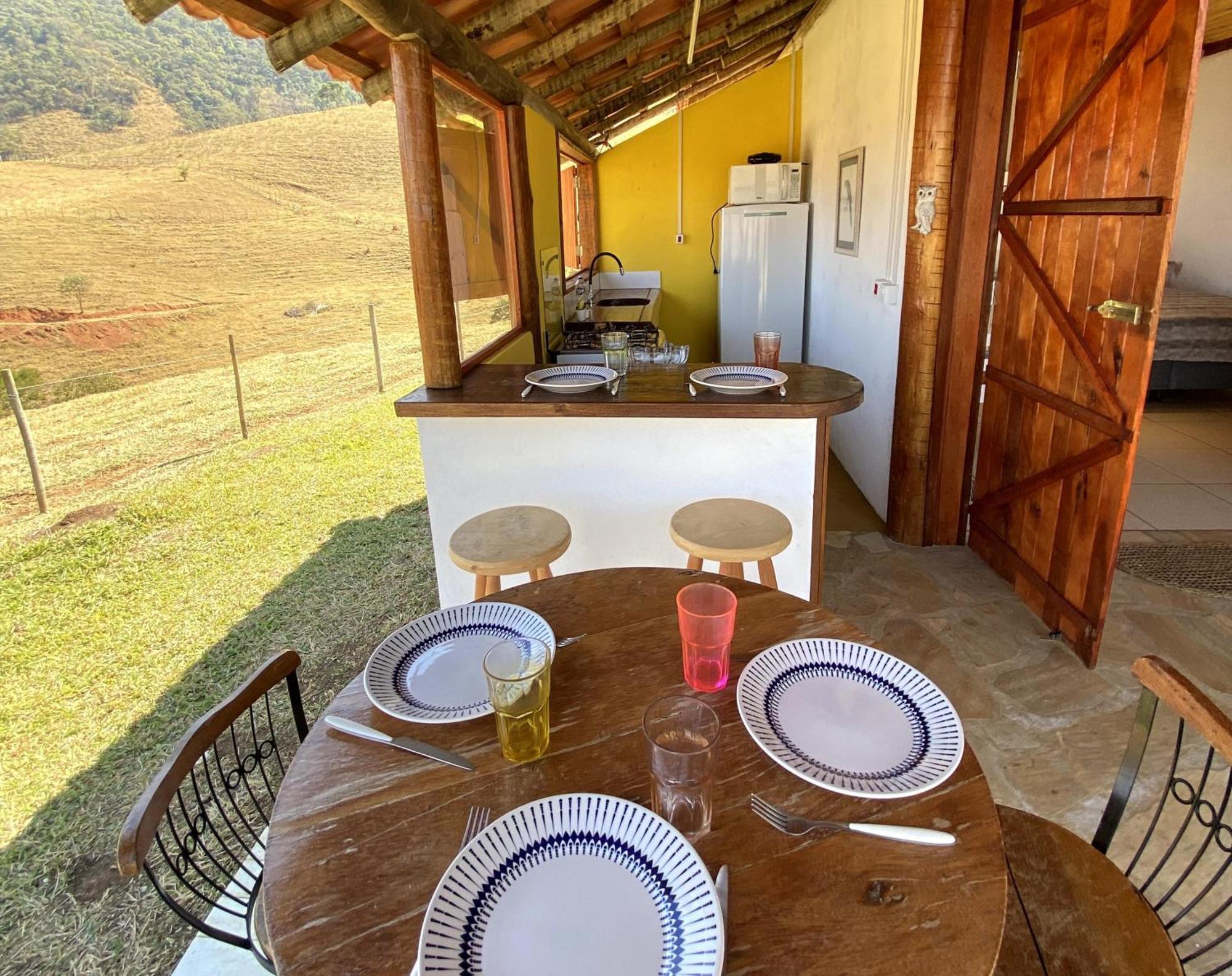 Villa Quinta Do Papagaio Pouso Alto Esterno foto