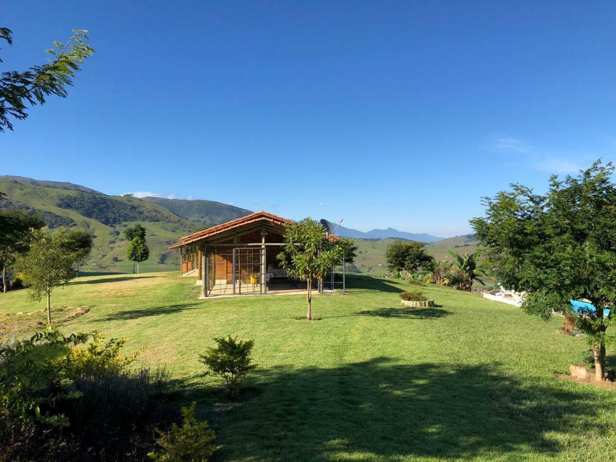 Villa Quinta Do Papagaio Pouso Alto Esterno foto
