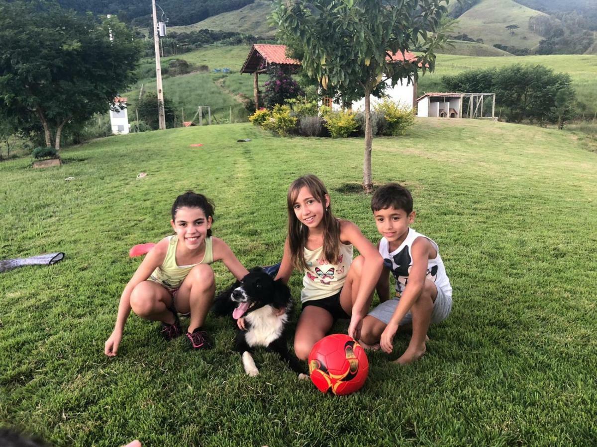 Villa Quinta Do Papagaio Pouso Alto Esterno foto